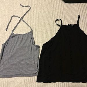 TWO BRANDY MELVILLE TOPS